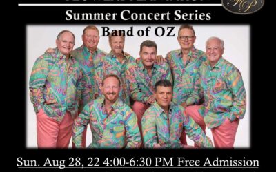 Summer Concert Series Band of OZ-Sun Aug 28 6:00-8:00