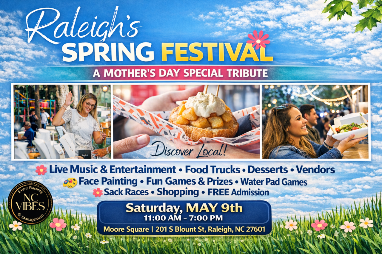 Spring Raeligh Raleigh’s Spring Festival-Free Admission | NCVibes